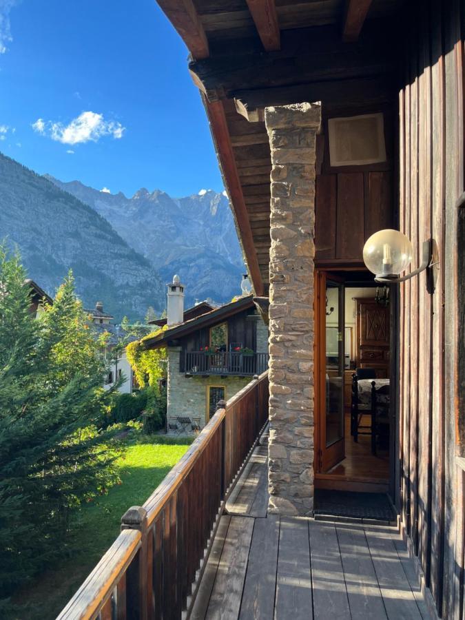 Chalet Blanc Coeur Sapin Courmayeur Eksteriør billede