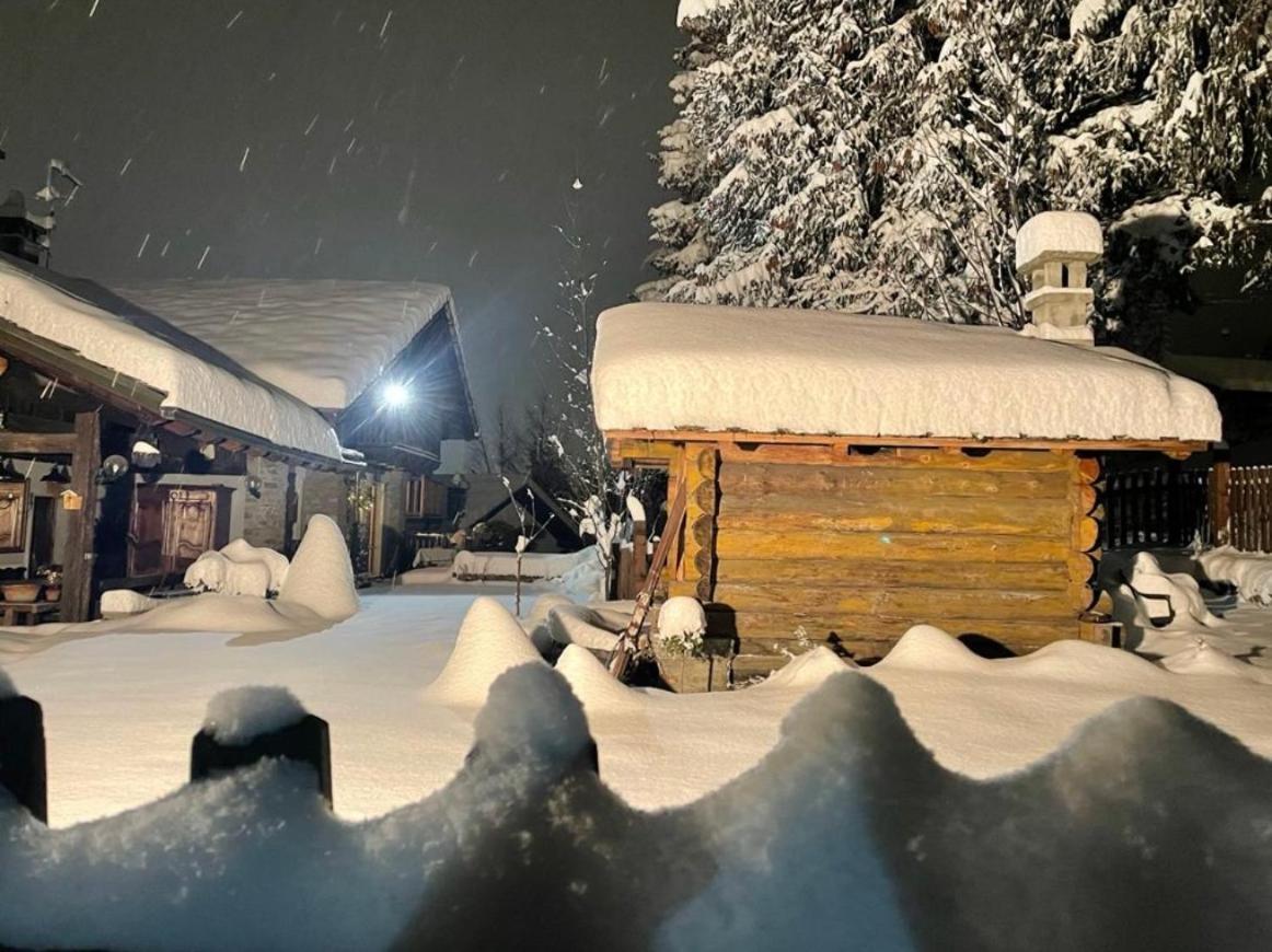 Chalet Blanc Coeur Sapin Courmayeur Eksteriør billede