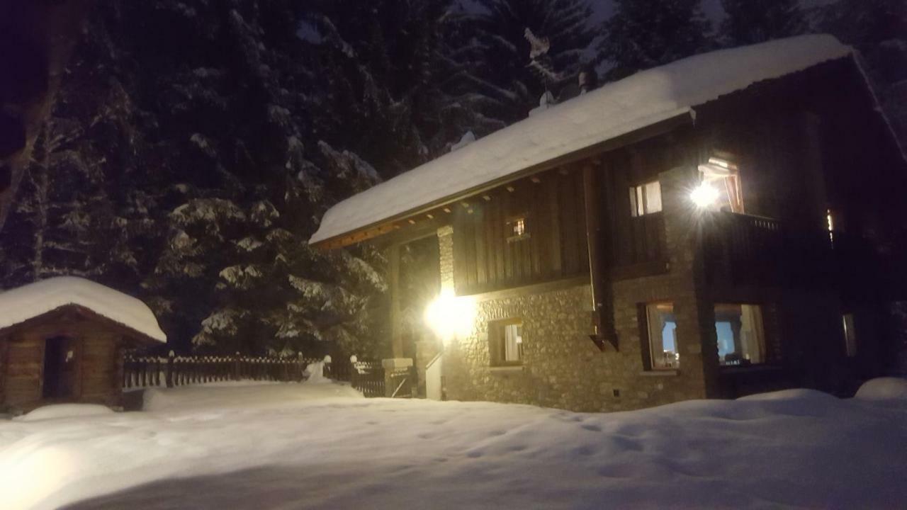 Chalet Blanc Coeur Sapin Courmayeur Eksteriør billede