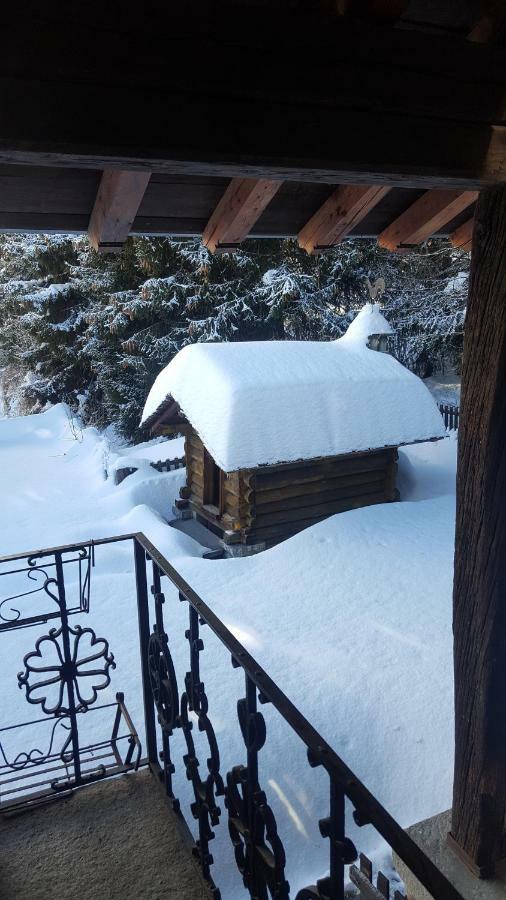 Chalet Blanc Coeur Sapin Courmayeur Eksteriør billede